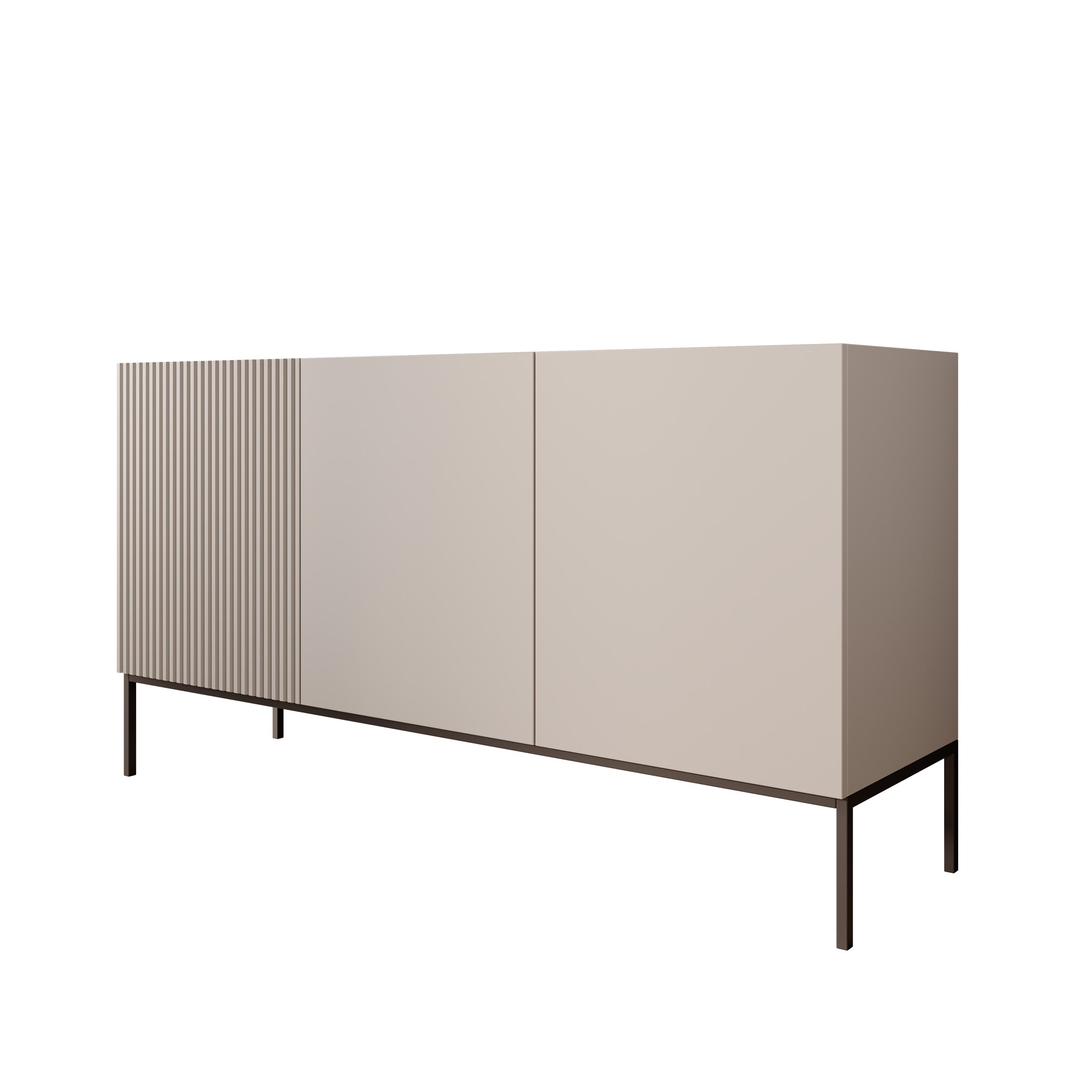 Meubella - Capri - Dressoir - Beige - 150 cm