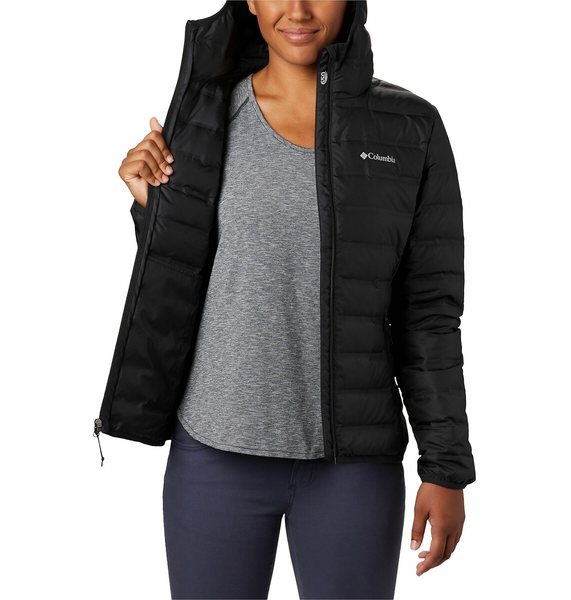 Jaqueta de plumas com capuz COLUMBIA Lake 22