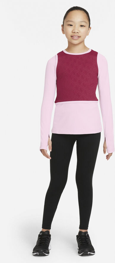 Nike Pro Dri-FIT Warm træningstrøje Pink