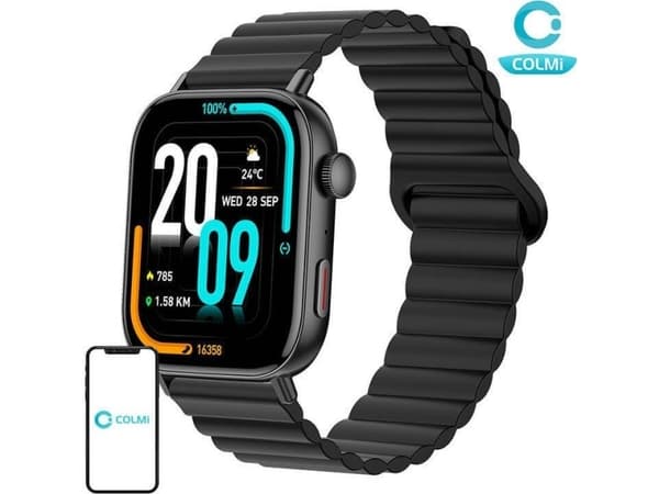 Colmi Smartwatch Colmi C8 Max Smartwatch med magnetrem (svart)