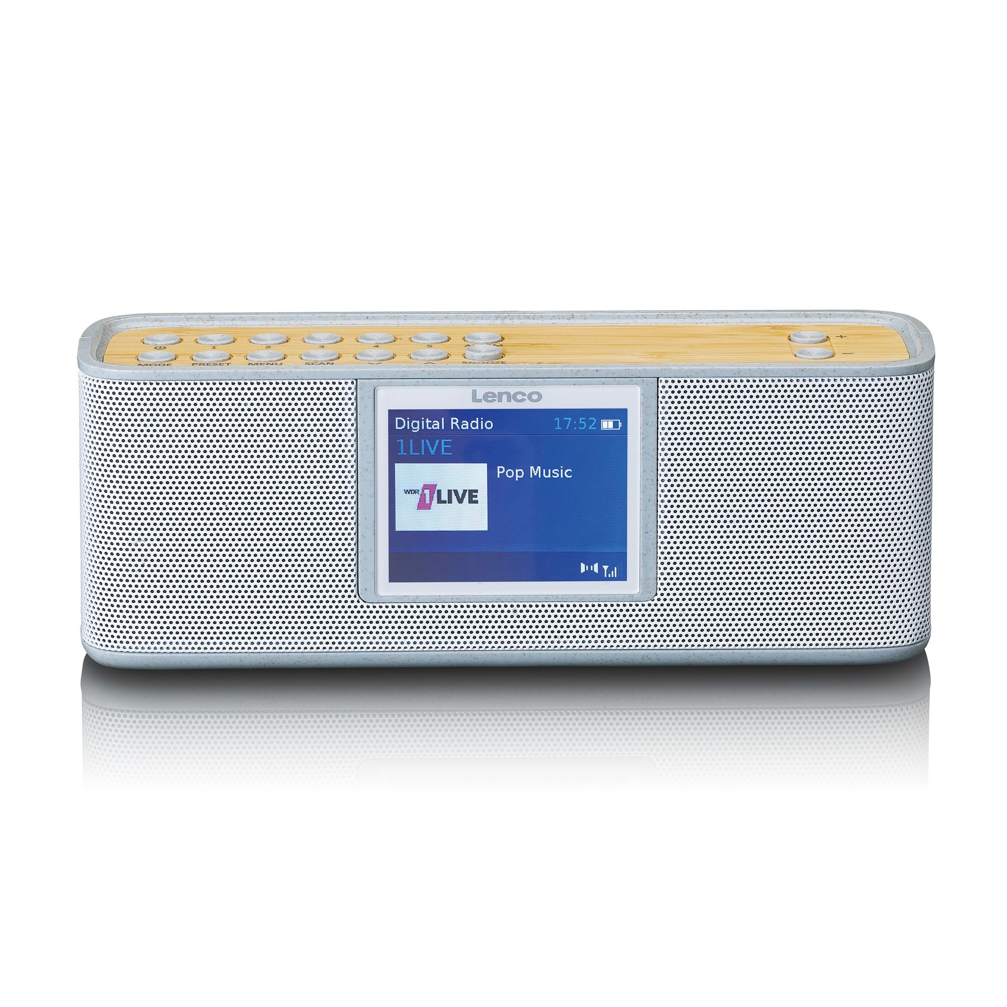 Lenco PDR-046GY Eco DAB+ radio met Bluetooth