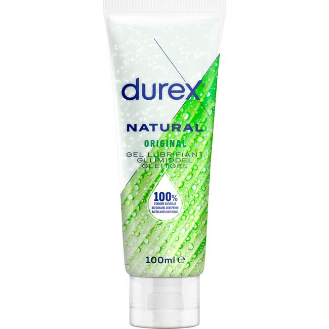 Durex Glijmiddel Natural 100% Natuurlijk Waterbasis 100 ML