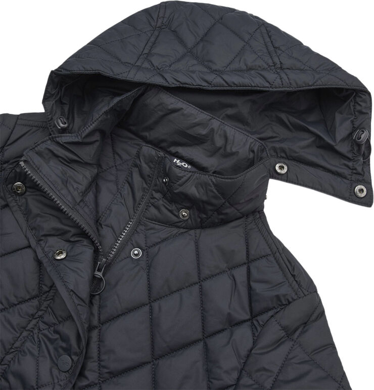 H2O Gwynedd Quilted Jakke Sort