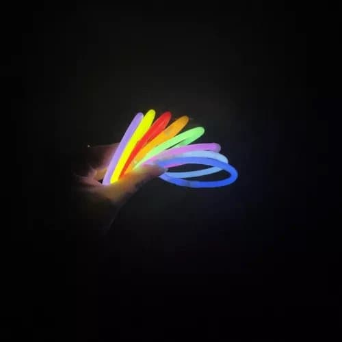 Neon Glowstick Selvlysende Lightsticks Armbånd 100stk