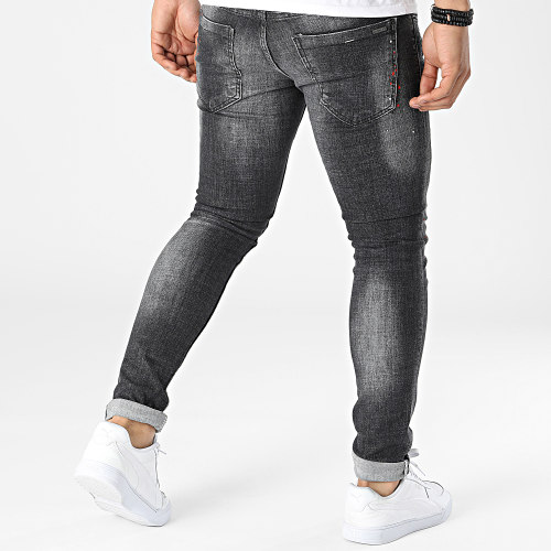 Jean Skinny 709 Gris Anthracite