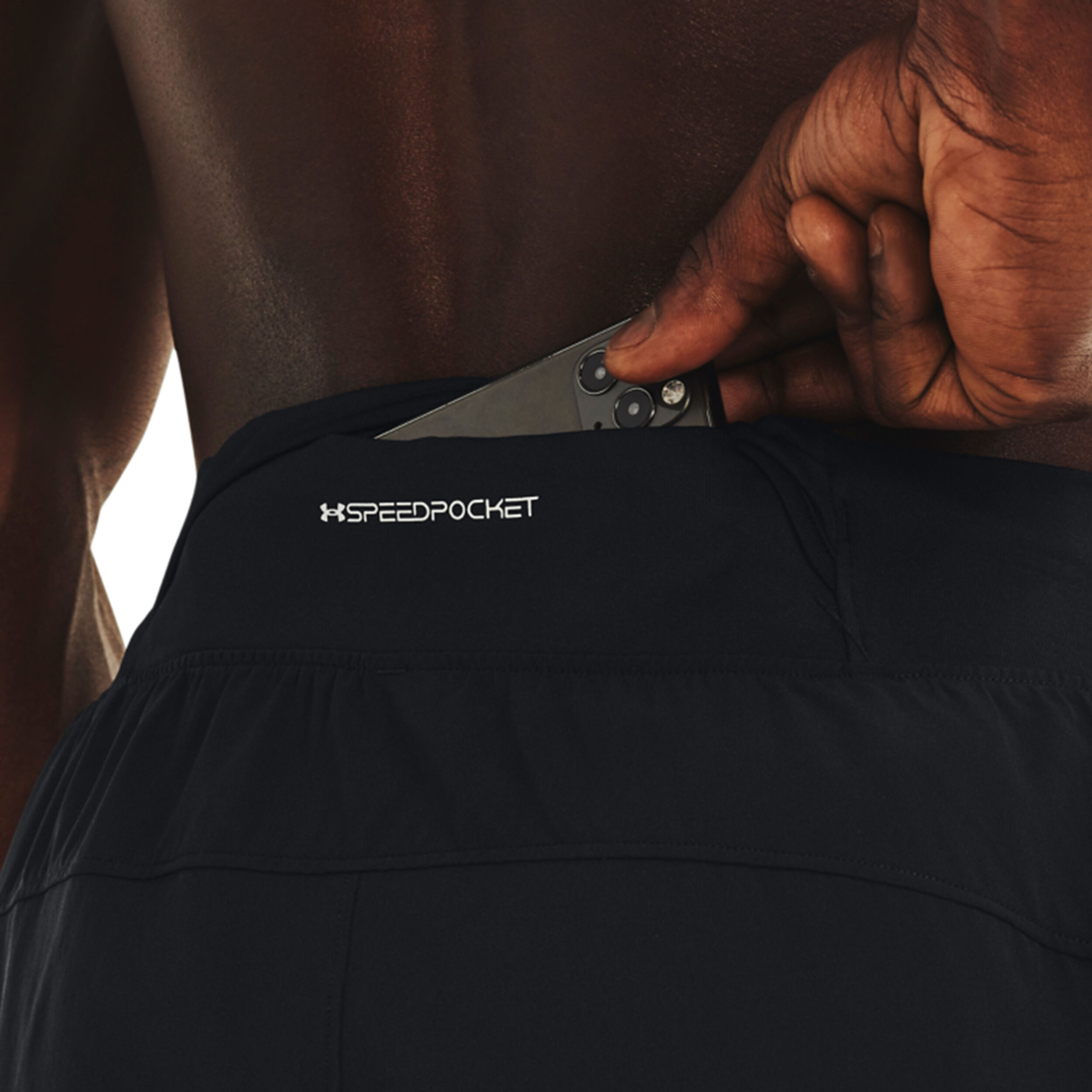 Under Armour Launch Elite 5in Shorts Hommes - Noir