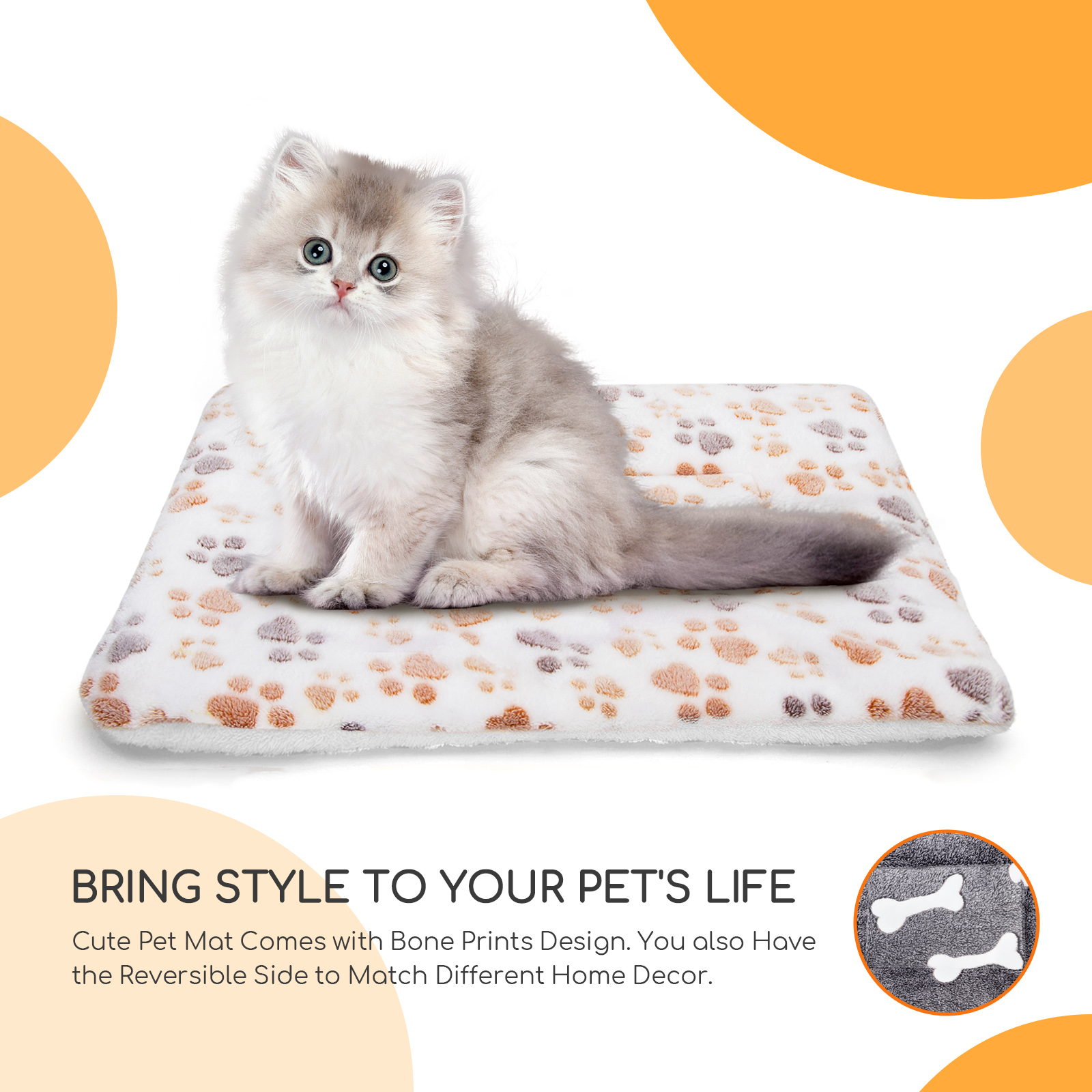 Tapetes para camas de animais de estimação Nobleza para cães, cobertores laváveis à mão e à máquina para cães, cobertores quentes para camas de cães e gatos.