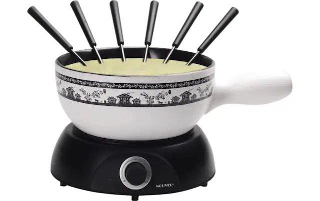 Nouvel Fondue »Nouvel Käsefondue-Set Kuhband«