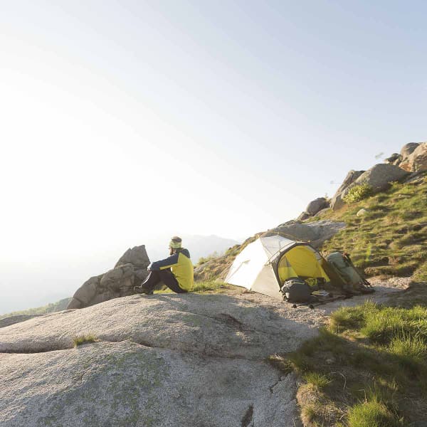 Tente bivouac SALEWA LITETREK PRO II TENT LIGHTGREY/MANGO