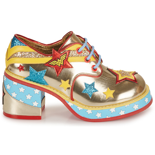 Irregular Choice - AMAZON WARRIOR - Doré / Rouge / Bleu