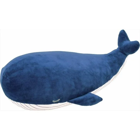 Peluche Kanaroa la baleine   Bleu        46 cm   de               Trousselier
