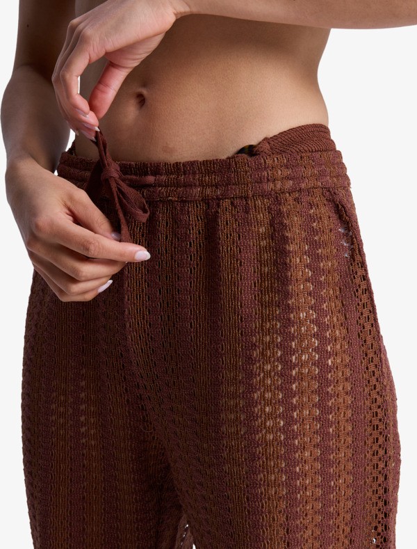 Mood Moving Pantalon léger Marron Femme
