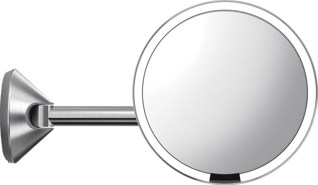 Simplehuman kosmetikspejl med smart sensor og stander (børstet stål)