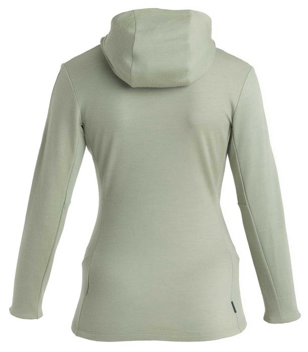 Quantum IV LS Zip Hood Women uldtrøje