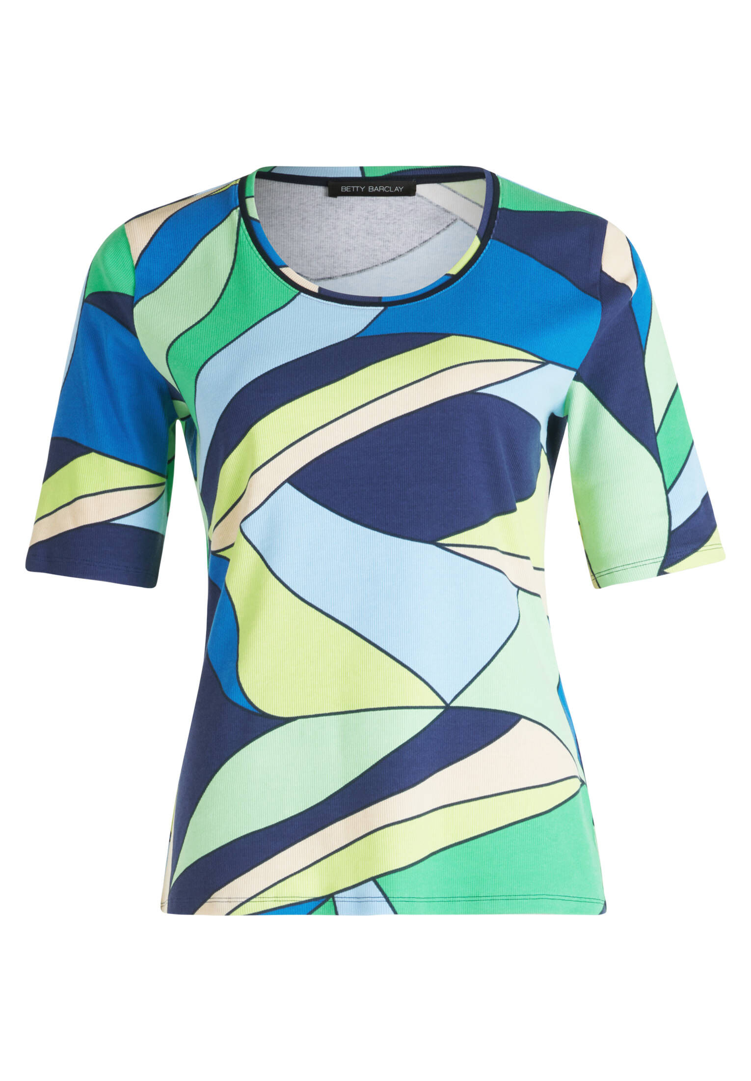 Betty Barclay| Damen Basic Shirt mit Rippenstruktur