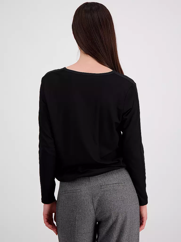 MONARI Blusenshirt schwarz