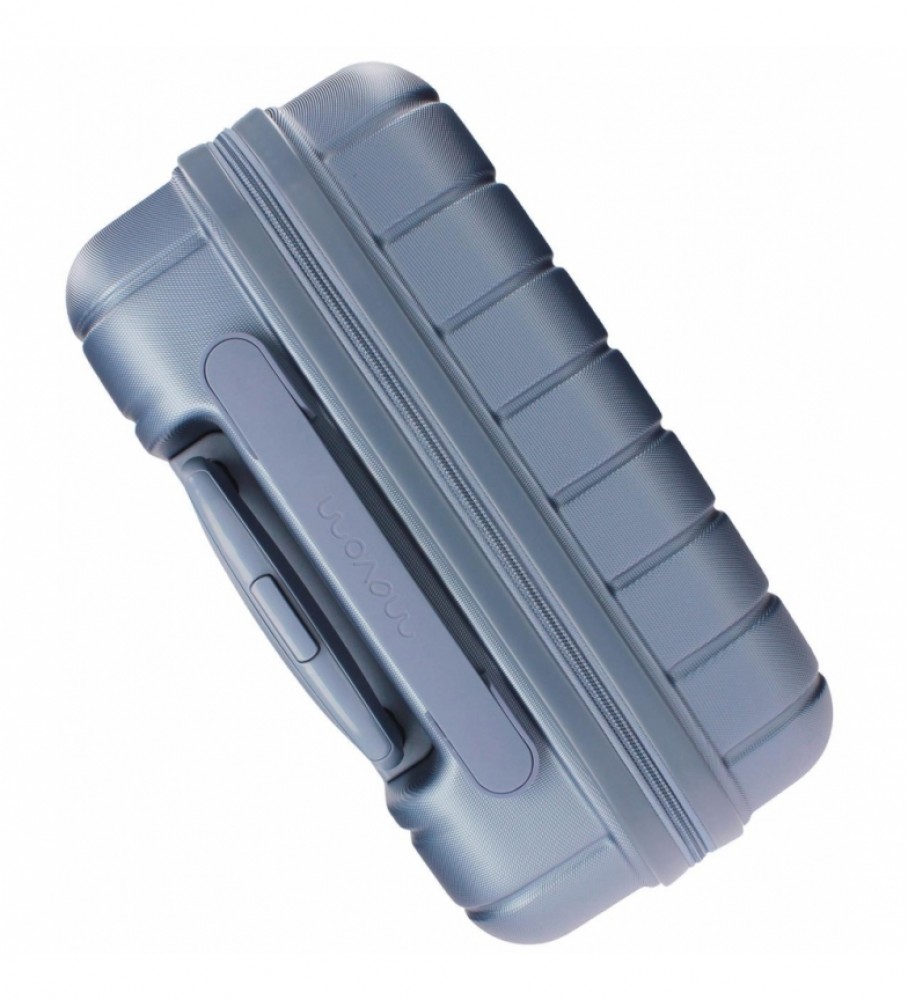 Conjunto de malas Movom Movom Wood Silver - 38,5x55x20cm / 49x70x28cm -