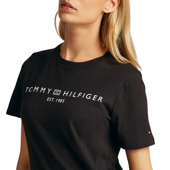 Tommy Hilfiger Regular Corp Logo Shirt Dames