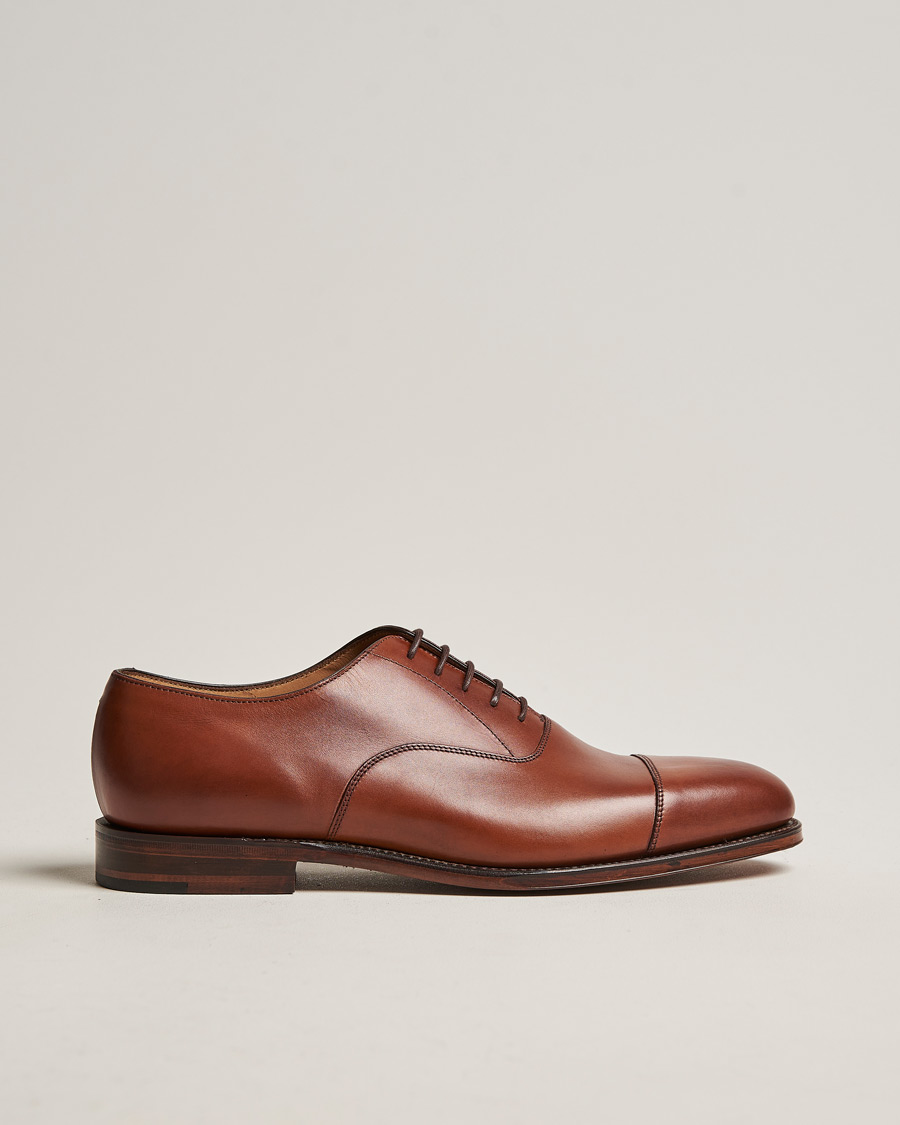 Loake 1880 Aldwych Oxford Mahogany Burnished Calf