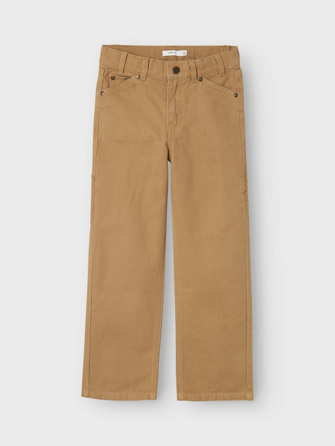 Name It 5-Pocket-Hose »NKMRYAN – Straight-Fit Hose, einfach kombinierbar«  unifarben, casual, straight fit, Twill