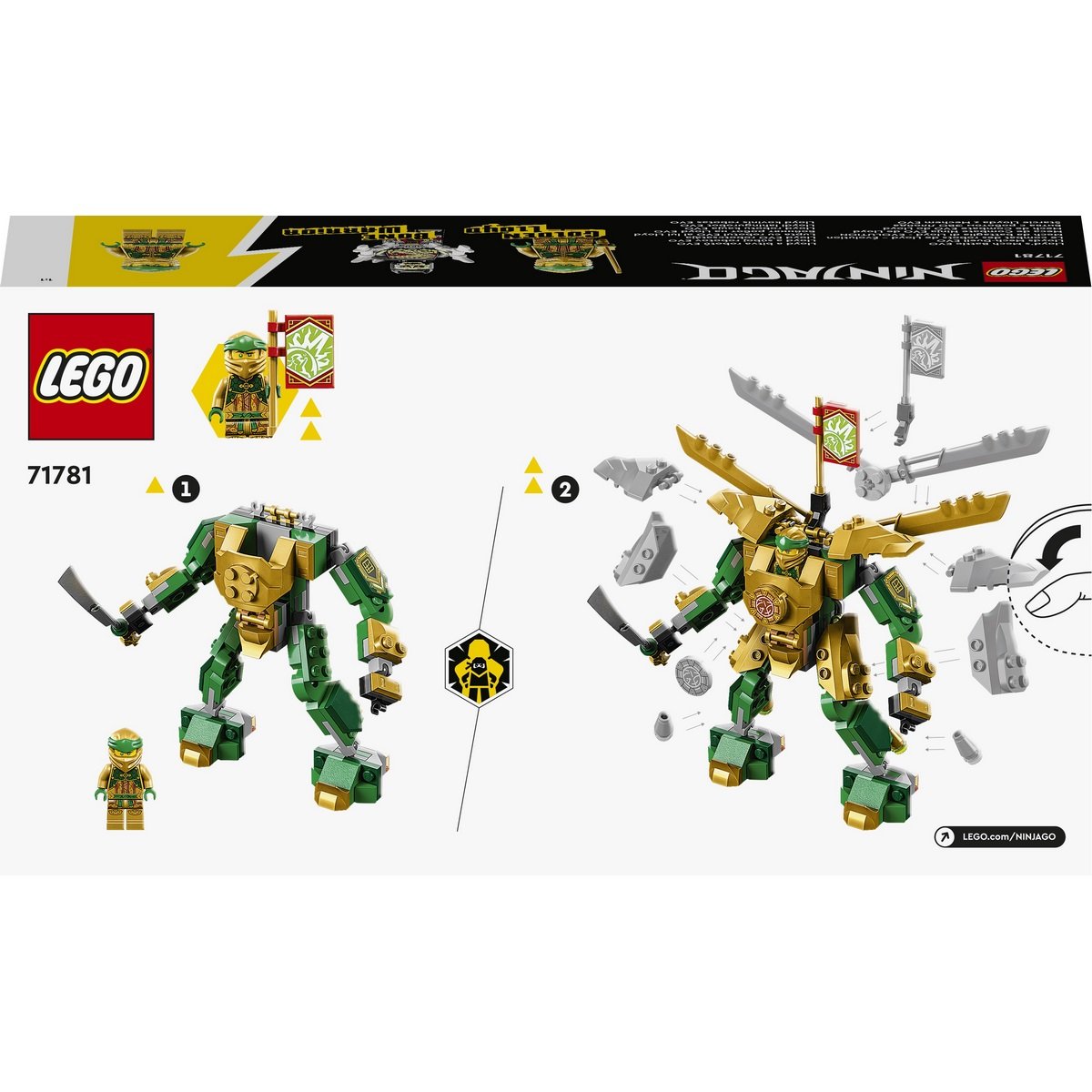 Le combat des robots de Lloyd - Evolution - Lego Ninjago 71781