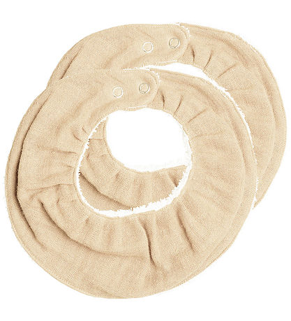 Fabelab Lätzchen - Ruffle - 2er-Pack - Wheat