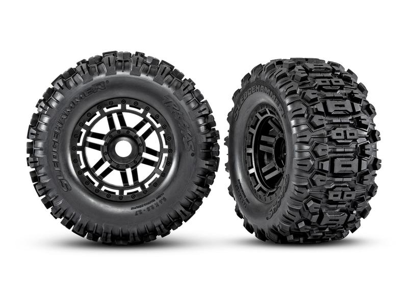 Traxxas Monster Truck WideMAXX, 4WD, Blau 1:10, ARTR Verbreiterte Version des 4WD Brushless Truck «Maxx»