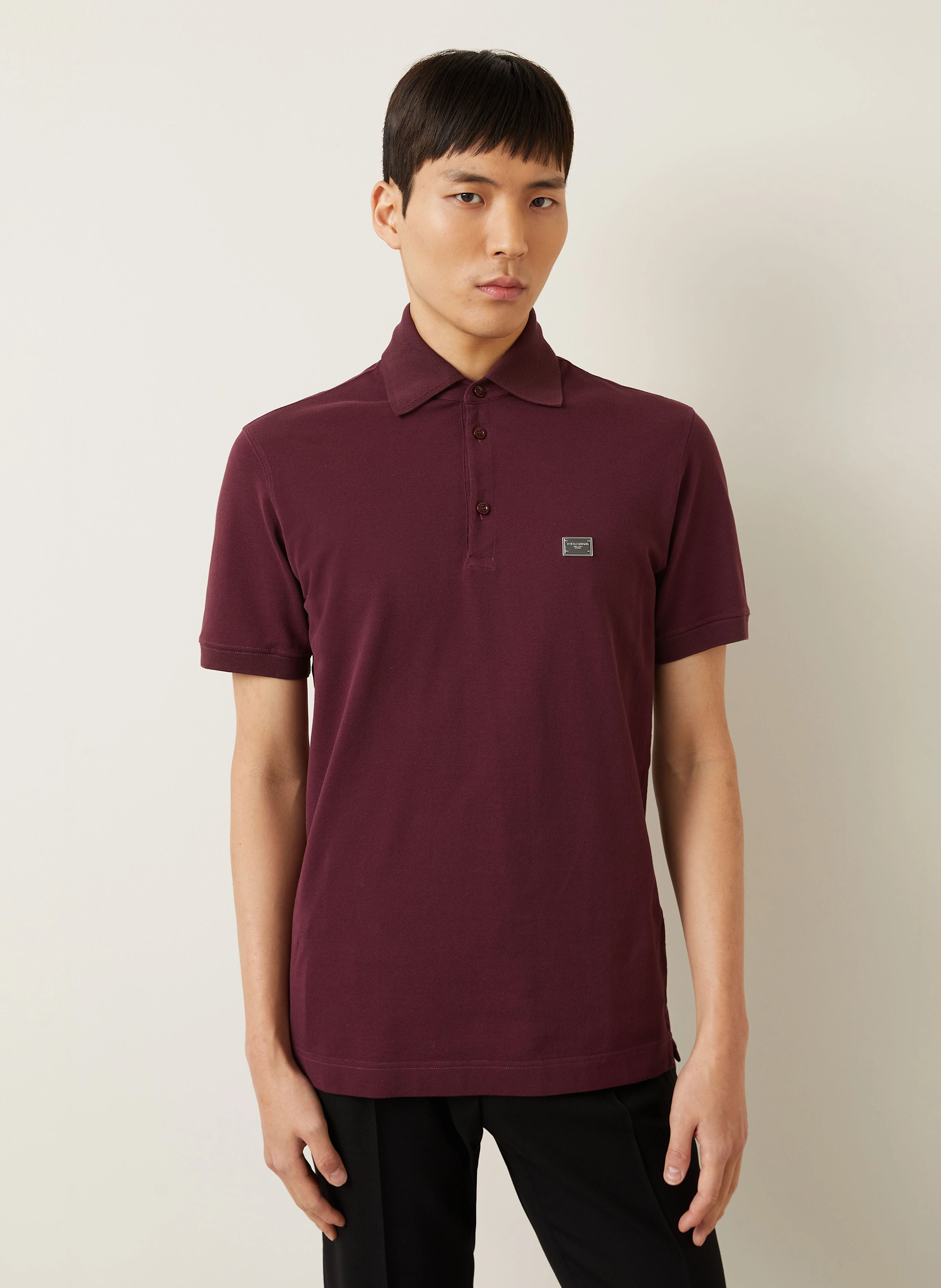 DOLCE & GABBANA Piqué-Poloshirt
