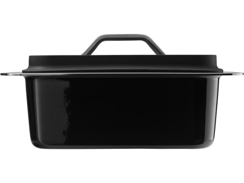 WMF Bräter Fusiontec 38 cm x 24 cm x 18 cm Bratentopf mit Glasdeckel