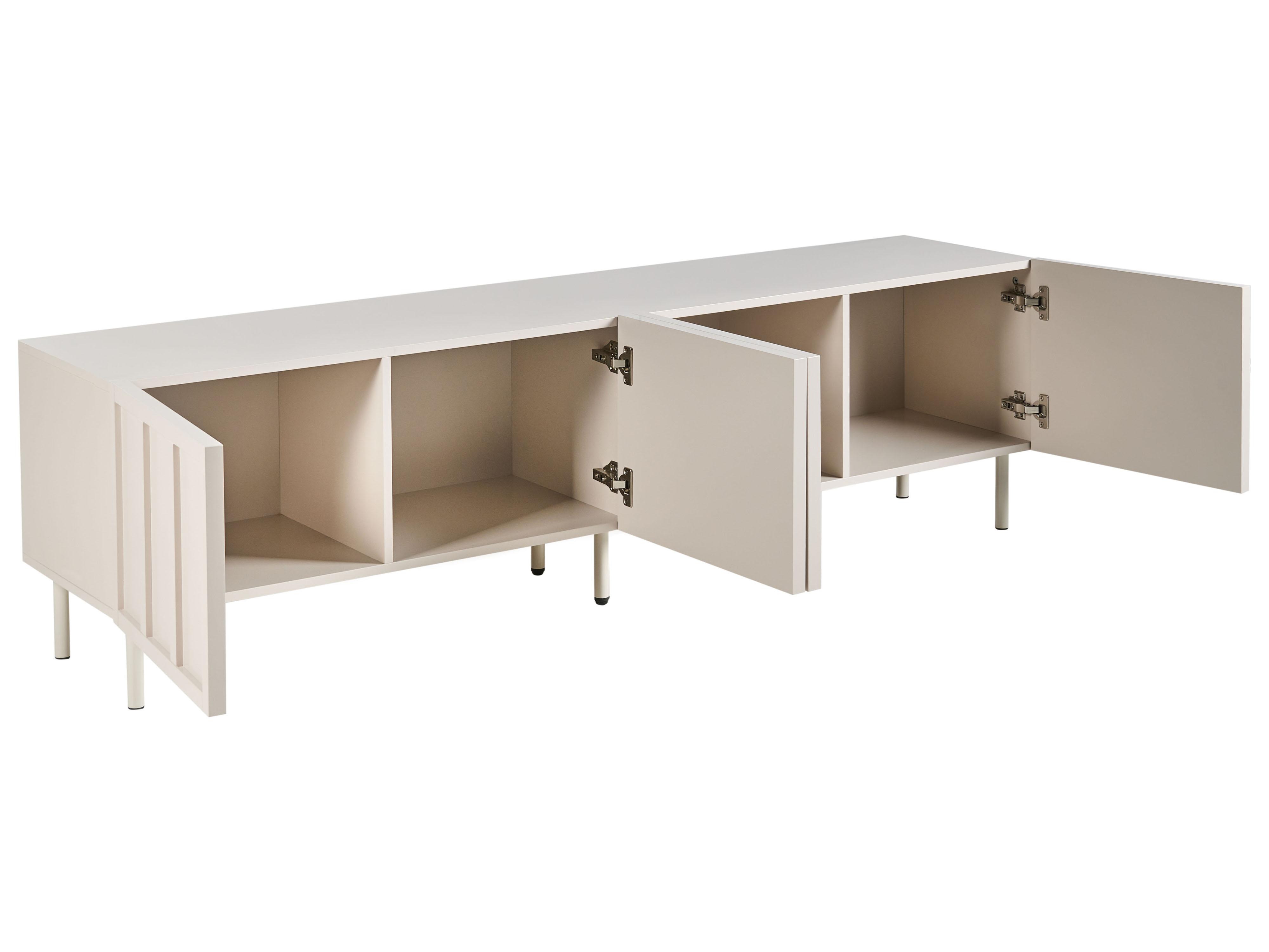 TV-meubel CLUNES Lichtbeige