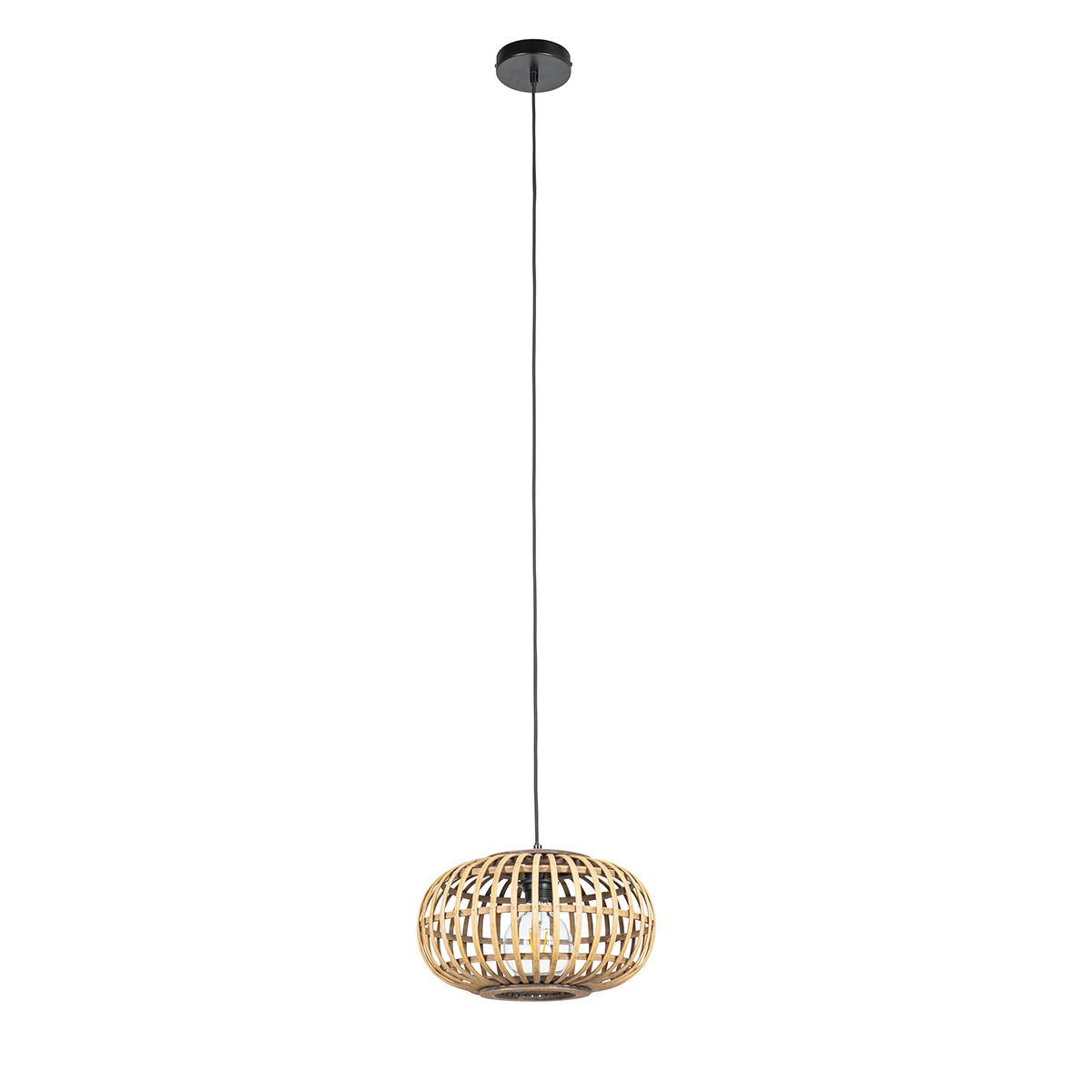 Oosterse hanglamp bamboe 32 cm - Amira