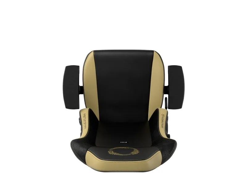 Noblechairs Hero - Stol - ergonomisk - armstøtter - vippe - drejeled - aluminium, polyurethan, velour, memory foam, koldskum, stålramme, veganerlæder (PU) - The Elder Scrolls Online Edition