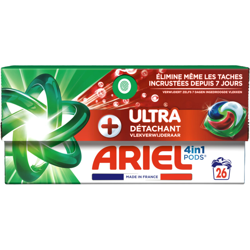 Ariel 4in1 pods+ ultra wasmiddelcapsules