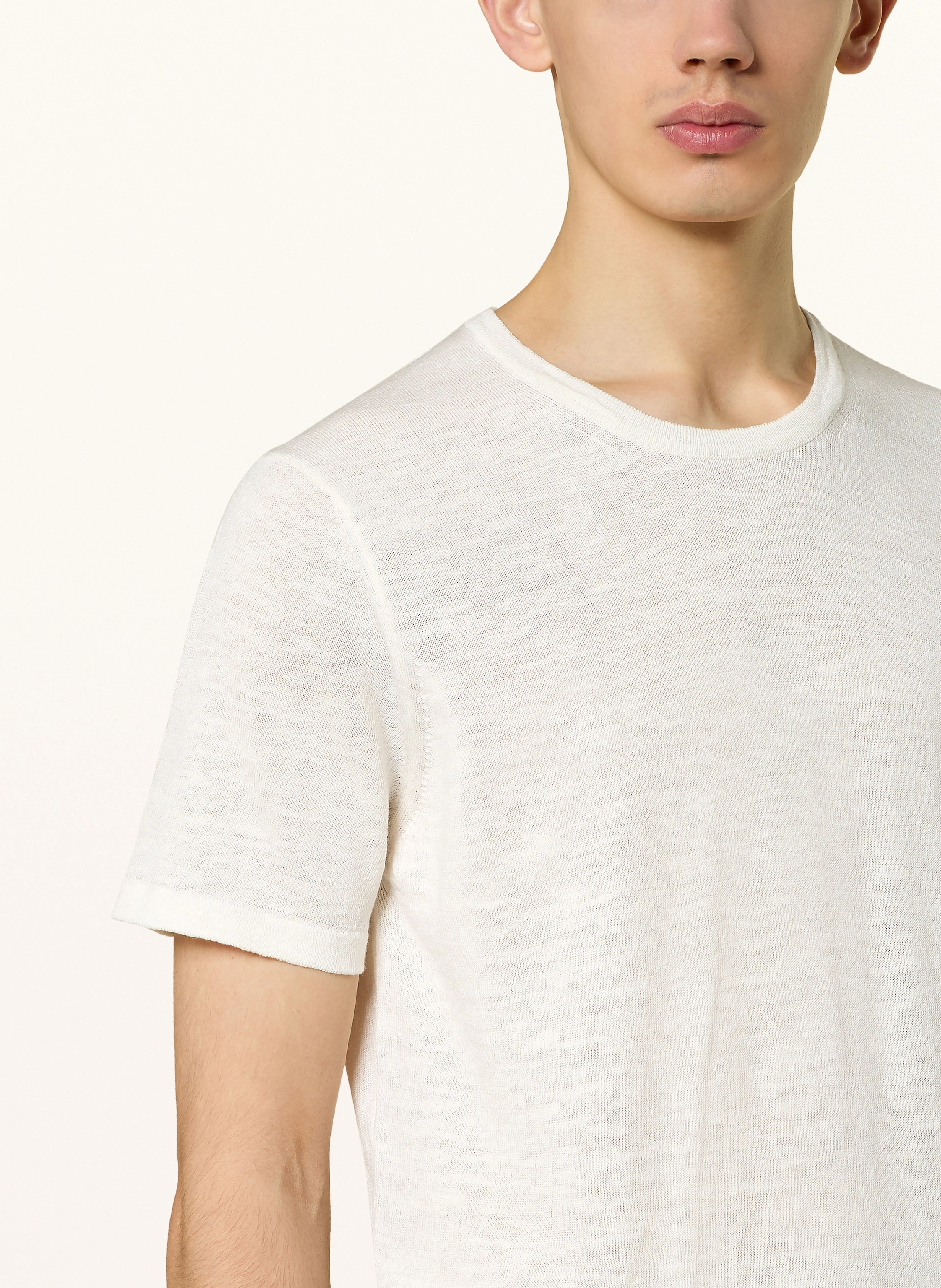 SAND COPENHAGEN T-Shirt mit Leinen