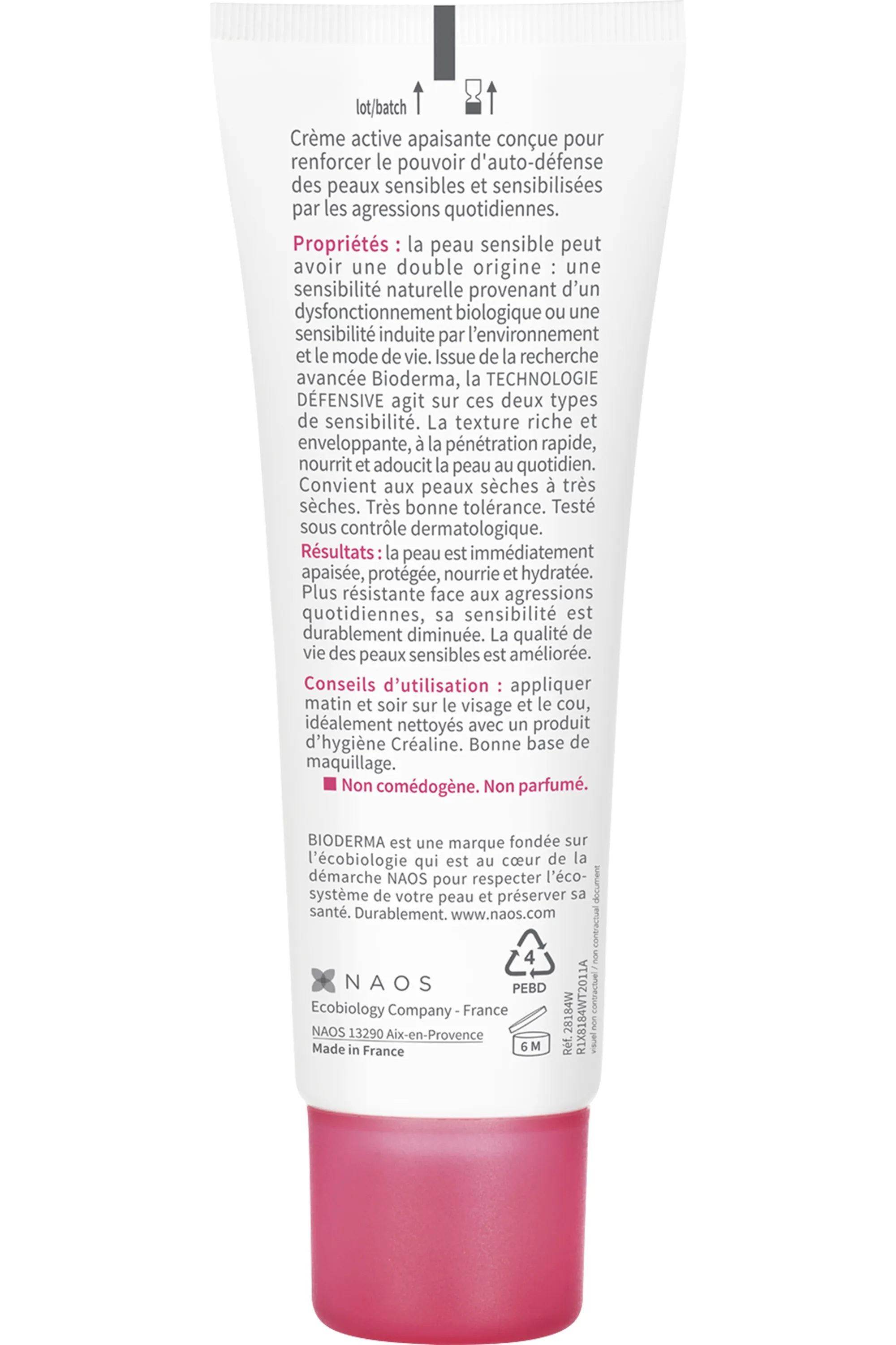 Bioderma Crème visage défensive riche Créaline-40 ml