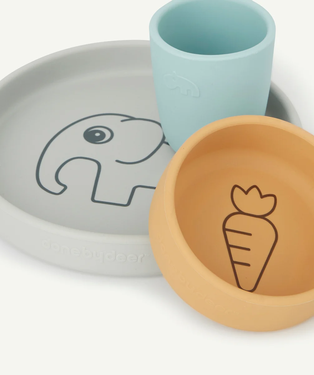 DONE BY DEERCOFFRET REPAS EN SILICONE ELPHEE