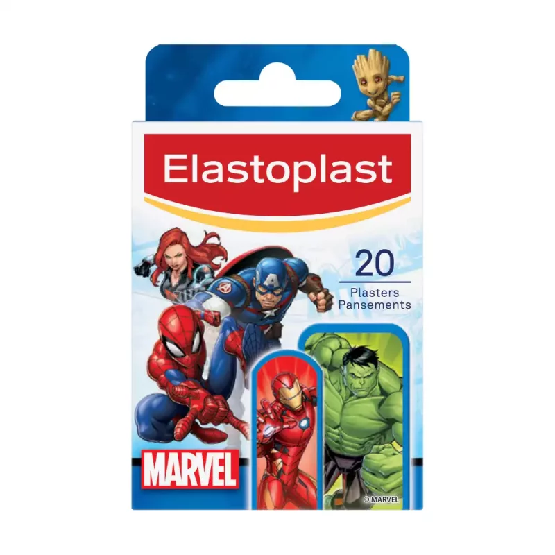 Pansements Enfant Disney Marvel - 20 Pansements 2 formats