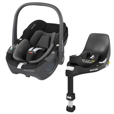 Maxi-Cosi Pebble 360 Babybilstol inkl. FamilyFix 360 Base, Essential Black