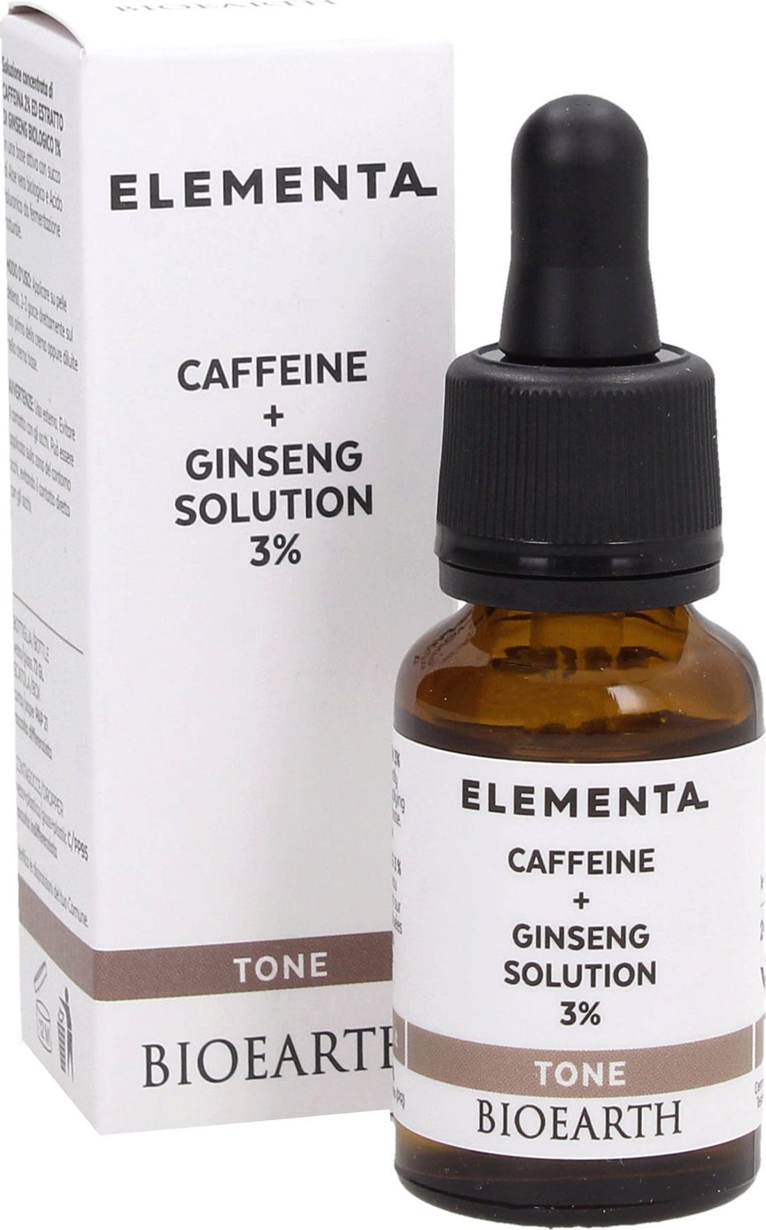 BIOEARTH  ELEMENTA TONE Koffein Ginseng Lösung 3%, 30 ml