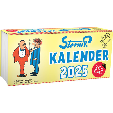 Storm P. kalender 2025 - 365 fluer