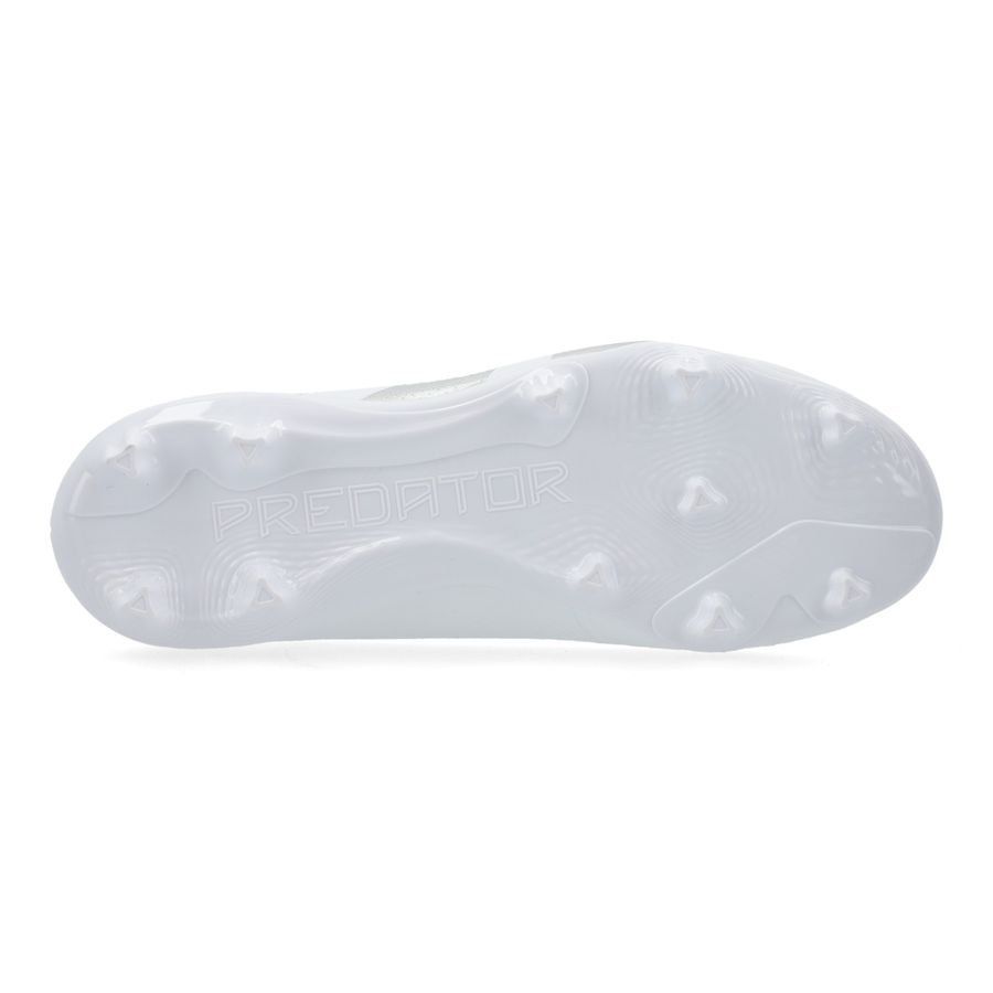 adidas Predator League FG Pearlized - Blanc/Argenté Enfant