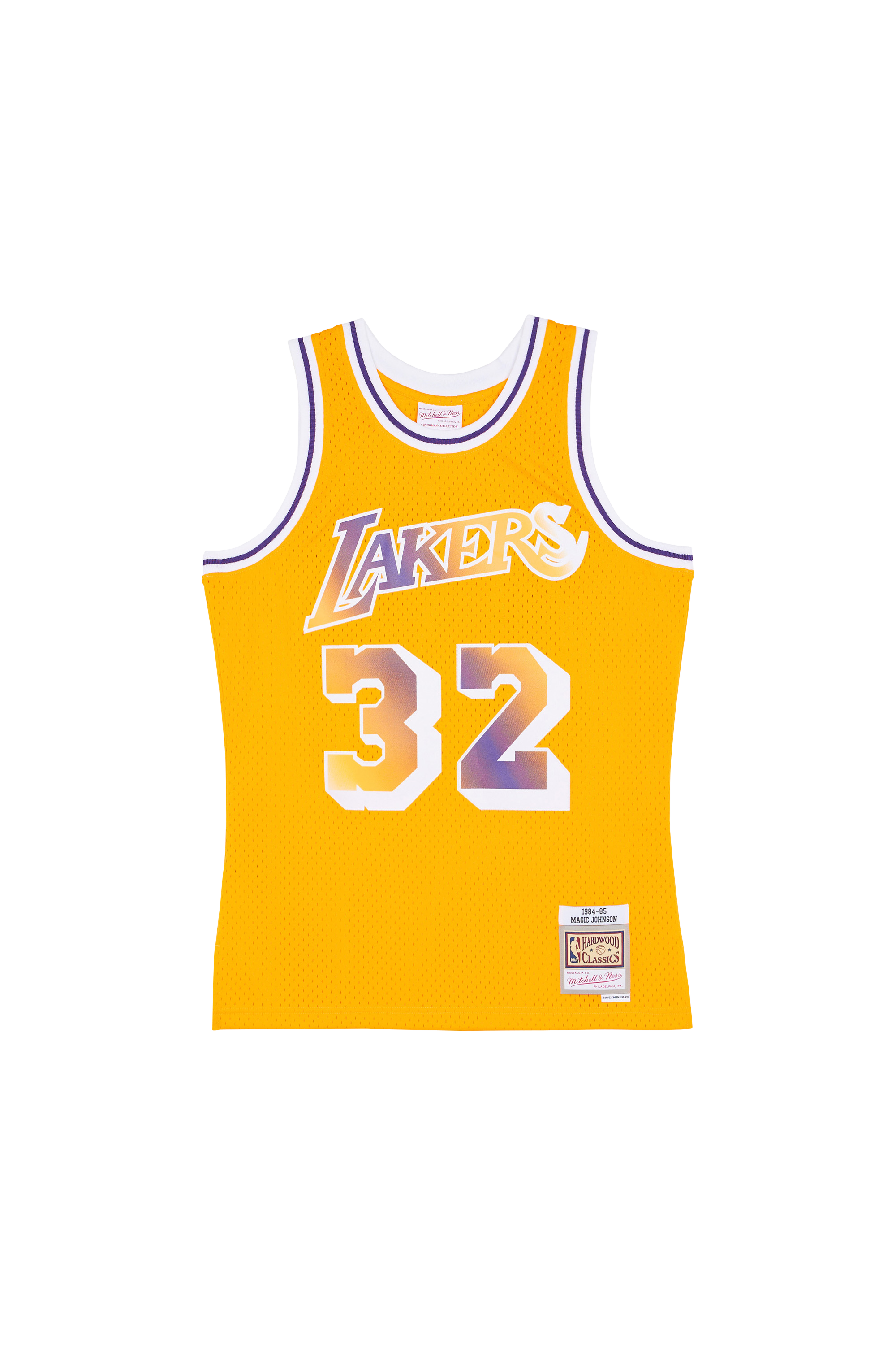 MITCHELL & NESS Débardeur JOHNSON Jaune