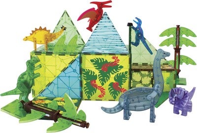 MAGNA-TILES Dinosaurverden XL Byggesett 50 Deler