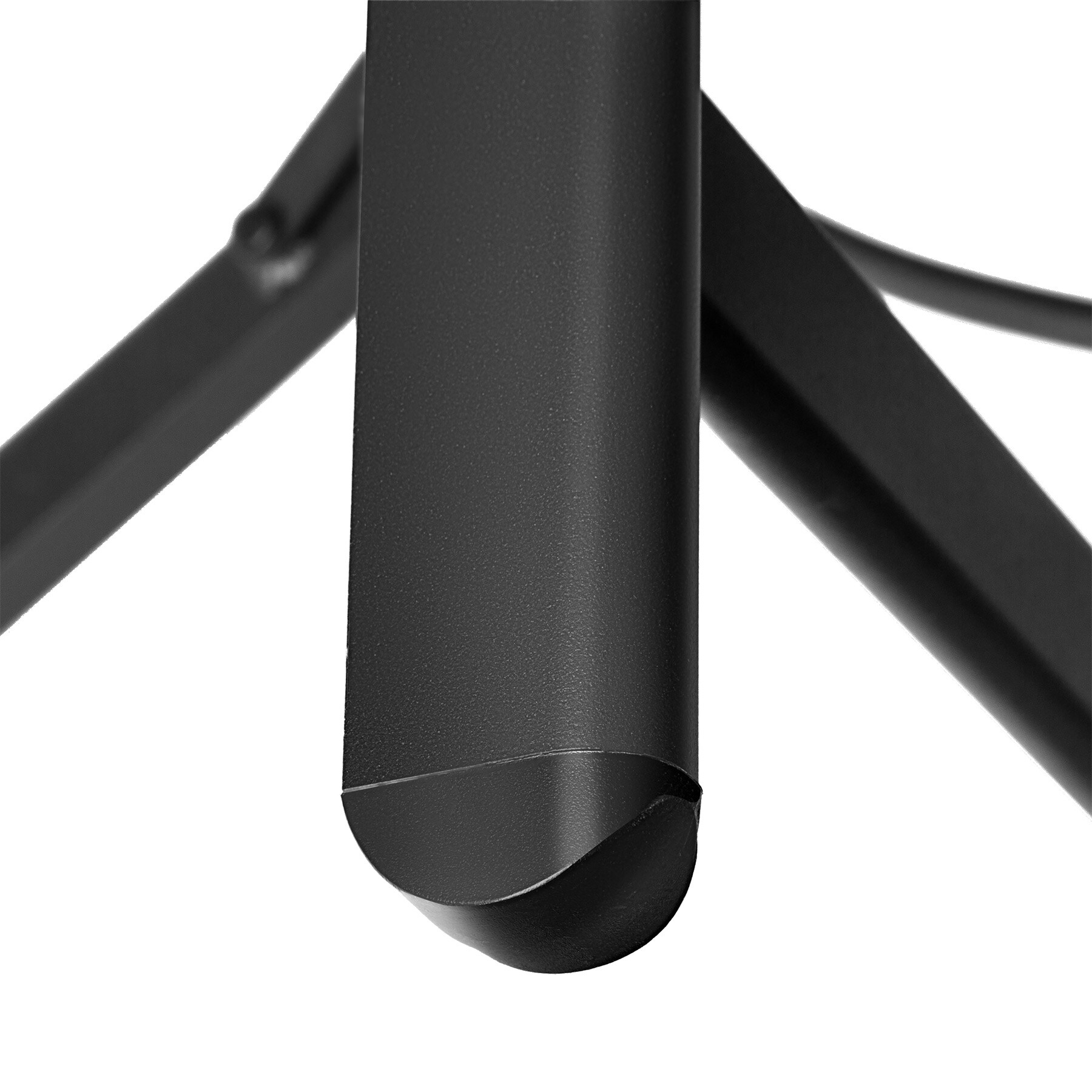 tectake® Rattanstuhl, mit Aluminiumgestell, wetterfest und UV-beständig, 58 x 77 x 113 cm