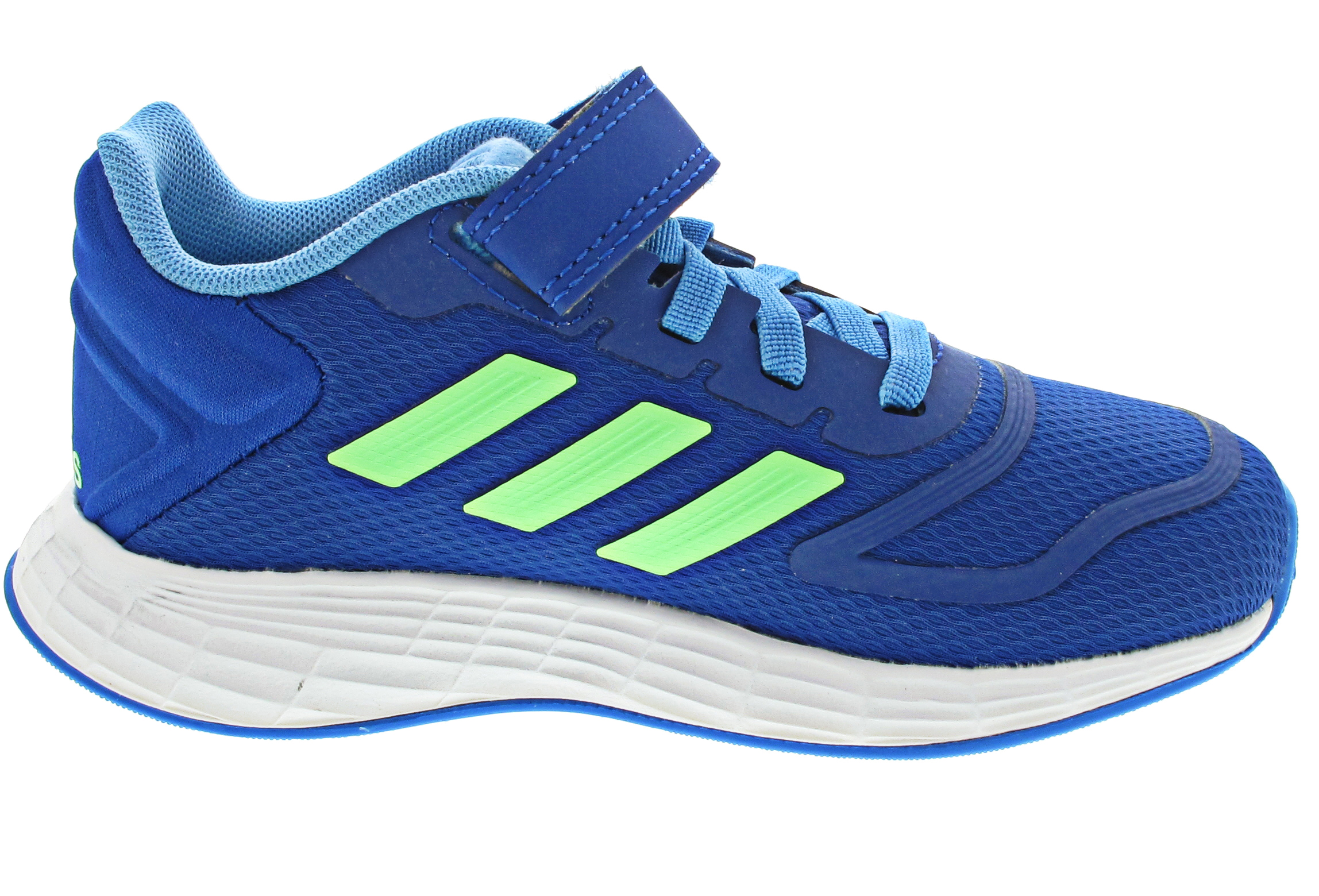 adidas Duramo 10 EL K Sportschuh Klett blau
