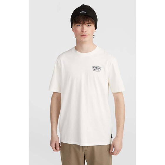 O'Neill Small Chest Print T-Shirt Snow White Men FA24
