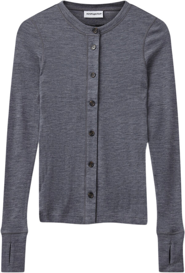H2OFAGERHOLT Good Blouse Grey melange