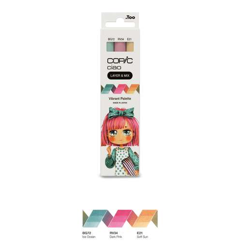 COPIC® ciao Layer & Mix, 3er-Sets