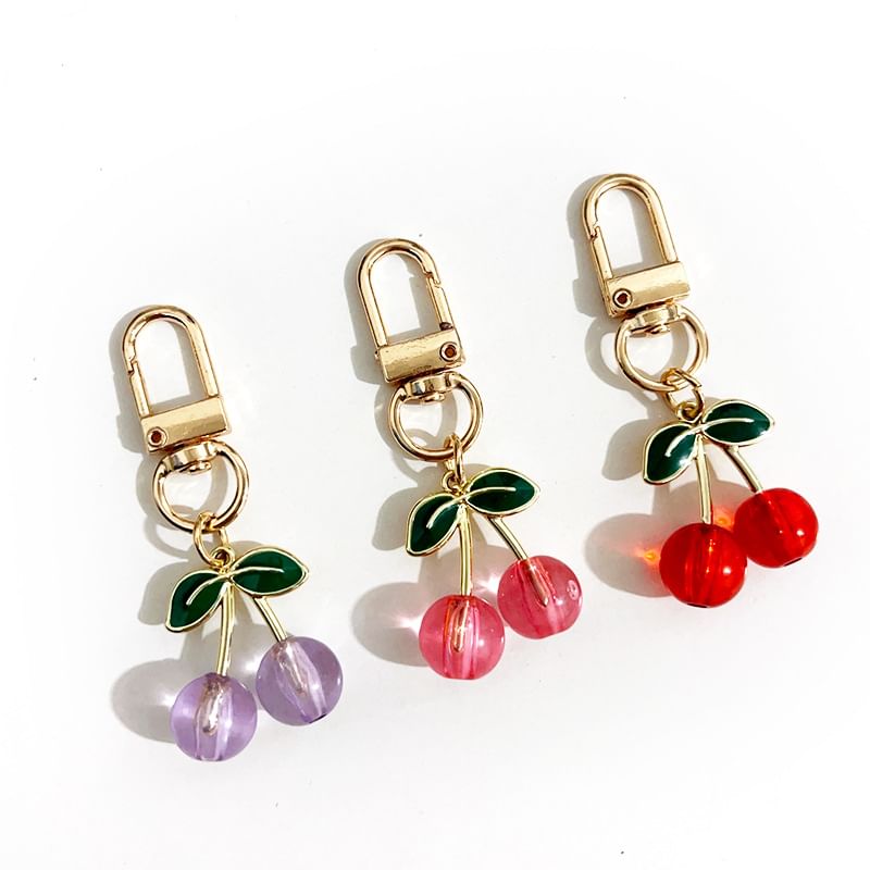 Coolkiss - Cherry Bead Alloy Bag Charm / Sleutelhanger (Diverse ontwerpen)