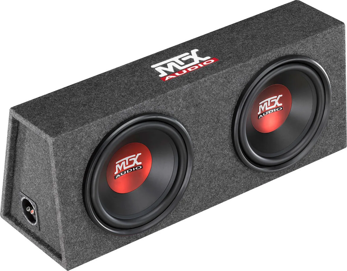 MTX RTE12x2DV Subwoofers voiture